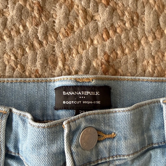 Banana Republic Light Blue Bootcut Jeans - Picture 2 of 4